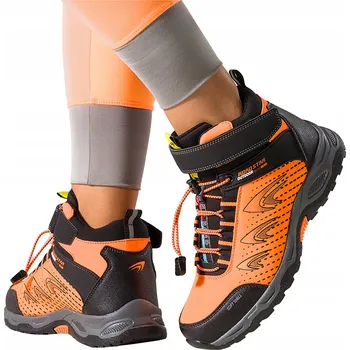 Dámské tenisky Oranžové dámské TREKOVÉ boty SPORTOVNÍ Pohodlné VODĚODOLNÉ vel. 39