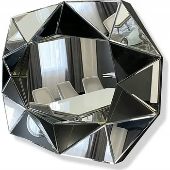 Zrcadlo Stříbrné zrcadlo glamour obdélníkové 72x100 cm M-0541-03