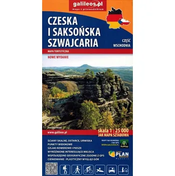 SAKSOŃSKA SZWAJCARIA mapa turystyczna 1:25 000 STUDIO PLAN 2020/2021 Kolektiv autorů