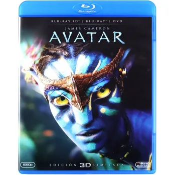 Blu-ray film Avatar Blu-ray 3D+DVD (2009) 3 disky Blu-ray