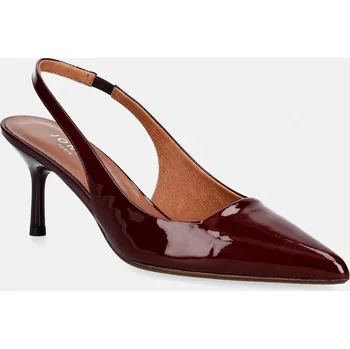 Dámské lodičky Kožené lodičky Jonak DIAMANTINE VERNIS 3600225 burgundské 83X, EUR 39