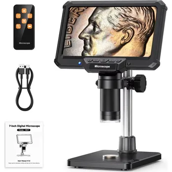 Mikroskop INSKAM - Mikroskop s LCD monitorem 1200x LCD 7"