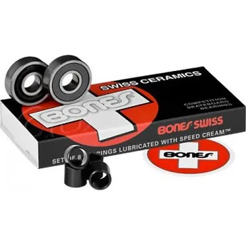 Příslušenství pro skateboard Ložiska Bones Swiss Ceramics