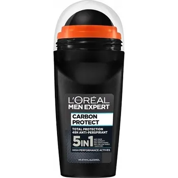 Loreal Men Expert Carbon Protect 5v1 48H Antiperspirant v kuličce roll-on 50 ml