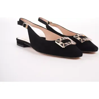 Dámské lodičky EPICA dámské lodičky černé s páskem na patě a ozdobným detailem