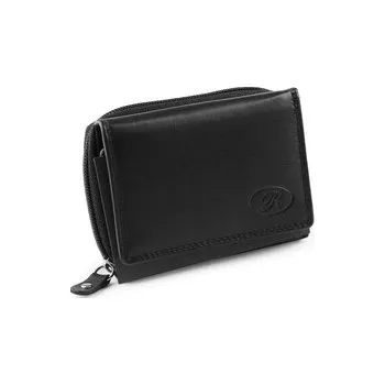 Oblečení a móda Dámská peněženka kožená - 1 ks - 2 černá
