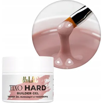 Lak na nehty Stavební Gel Na Prodlužování nehtů ALLELAC 45 g Hard Builder Natural Nude