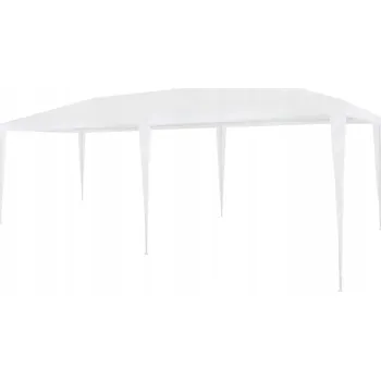 Zahradní stan Stan, 3 x 6 m, PE, bílý