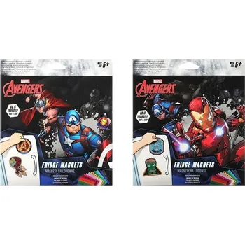 Dekorativní magnet COLORINO DISNEY CORE MAGNET MAGNETY NA LEDNIČKU MIX 2 VZORŮ AVENGERS