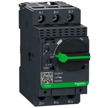 Jistič Ochranný jistič motoru 4 → 6,3 A 3P, 6 kA 690 V Schneider Electric TeSys