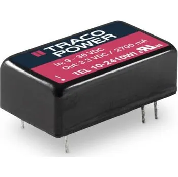 Měnič napětí DC-DC převodník 10W, výstup: 5.1V dc 2A 1kV dc Ne, Vin 18 → 75 V DC Ne