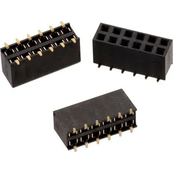 Elektrický konektor Konektor PCB, řada: WR-PHD, počet kontaktů: 20, počet řad: 2, rozteč: 2.54mm, orientace těla: Rovný