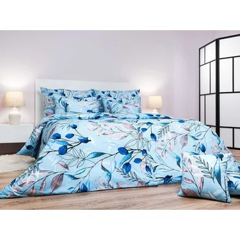 Povlečení Povlečení flanel Milaya modrá 2x 70x90, 220x200