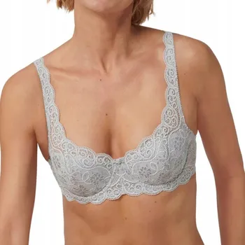 Dámské spodní prádlo Triumph podprsenka s kosticemi šedá velikost 70C