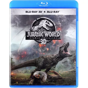 Blu-ray film Jurassic World. Upadłe Królestwo 3D+2D 2 Blu Ray Blu-ray 3D disk