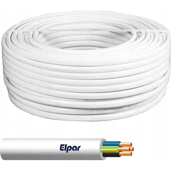 elektrický kabel Kabel kulatý elektrický, instalační YDY NKT 4 x 6