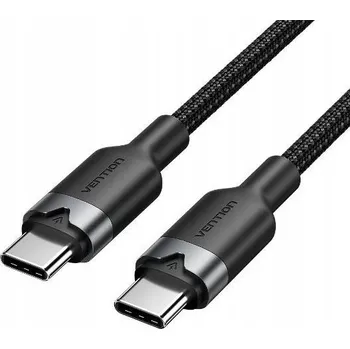Datový kabel Kabel Vention USB typ C - USB typ C 2 m černý