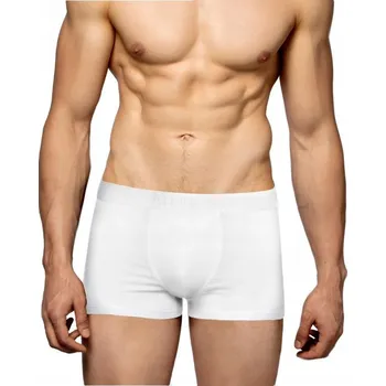 Boxerky PÁNSKÉ BOXERKY ATLANTIC BMH-016 BAMBUSOVÉ bílé L