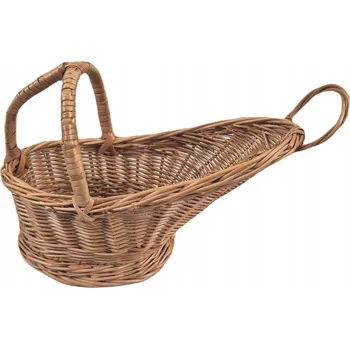 Košík na víno ve tvaru boty s kolečkem