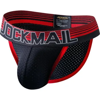 Pánské síťované slipy TANGA prodyšné na léto JOCKMAIL - XXL