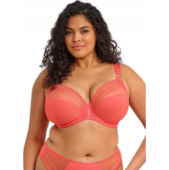 Dámské oblečení 36HH / 80L Elomi Matilda sunset podprsenka s měkkými košíčky a hlubokým výstřihem