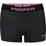 Dámské merino boxerky PROGRESS MW SKNZ 170 černý melír Velikost: L