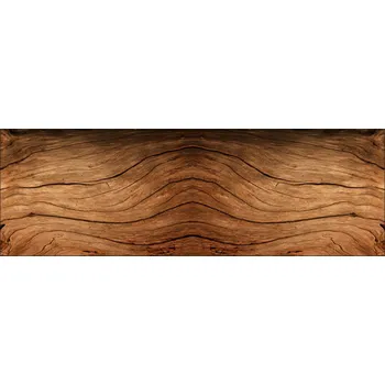 Fototapeta SAMOLEPICÍ FOTOTAPETA DO KUCHYNĚ TMAVÉ DŘEVO