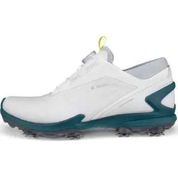 Sport Ecco Biom Tour pánské golfové boty, bílé bílé, standardní, se spajky, BOA systém, 47
