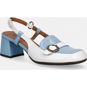 Dámské lodičky Kožené lodičky Fly London PEMY456FLY P145456002 modrá 50X, EUR 36