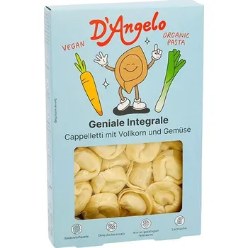 Hotové jídlo D’Angelo Cappelletti celozrnné se zeleninou 250 g bio