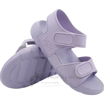 Chlapecké sandály Dětské sandálky Igor Bios MC S10300-018 Mauve - vel. 23