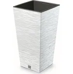 Květináč FUSU IV bílý, varianta 39,5 cm