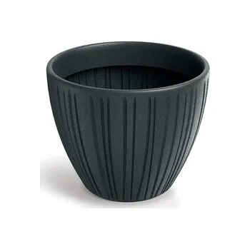 Květináč FERO ROUND 48 cm - barva: olověná