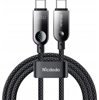 Datový kabel Kabel McDodo USB typ C - USB typ C 1,2 m černý