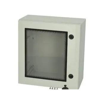 Elektroinstalační krabice Fibox Nástěnná krabice, řada: ARCA 505021W IP66 Polykarbonát Kryt: Čirá průhledná, Světle šedá 500 mm Průhledné dveře