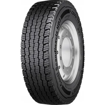 Continental Conti Scandinavia HD3 285/70 R19.5 146/144 M záběr na sněhu (3PMSF)