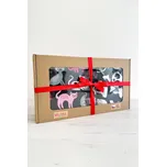 VFstyle dárková sada 2 ks nahřívacích polštářků Kittens + Panda