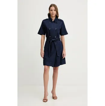 Dámské šaty Džínové šaty Silvian Heach PYTE GPP26019VE námořnická modř 59X, vel. 40