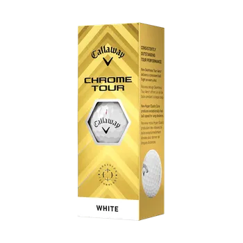 Golfový míček Callaway Chrome Tour (3pcs), White