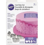 Wilton Romance kovové vypichovače 4 ks