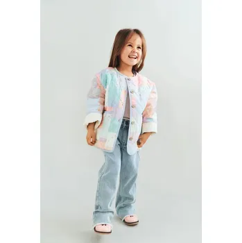 Chlapecké kalhoty Dětské rifle Wheat 0750.432.GOTS modrá 50X, vel. 110