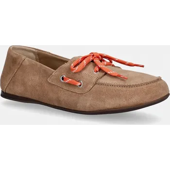 Dámská obuv Semišové mokasíny Marc O'Polo Siana 2B 60219183602300 hnědá 88X, EUR 40