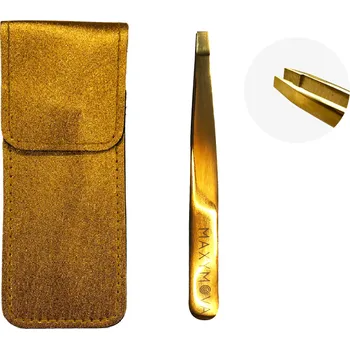 Péče o řasy a obočí Maxymova profesionální pinzeta na obočí rovná