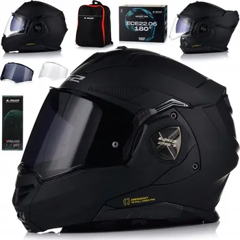 Helma na motorku VYKLÁPĚCÍ PŘILBA LS2 FF901 ADVANT X Matná ECE 22.06