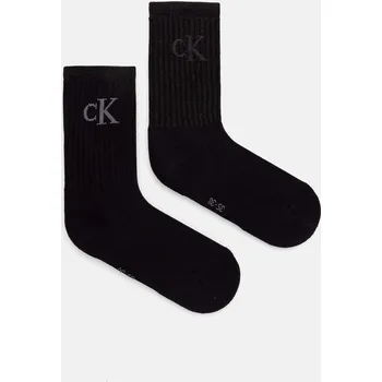 Pánská móda Ponožky Calvin Klein Jeans 2-pack 701229467.NOS černá 99X, vel. 39/42