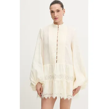 Dámské šaty Šaty Bardot ANTONIA 59849DB béžová 01X, vel. XS