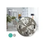 Kulaté nástěnné hodiny Nedis 40 cm