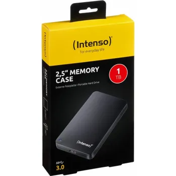 Externí pevný disk INTENSO 1TB MemoryCase 2,5" USB3.0 čierny