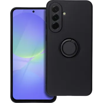 Pouzdro na mobilní telefon Silicone RING Case pouzdro / kryt 3v1 pro Samsung Galaxy A36 5G černé