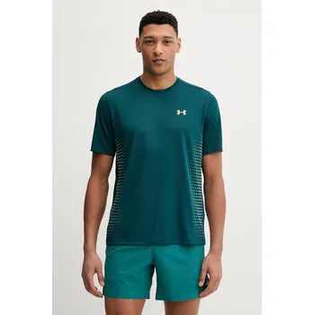 Pánské tričko Tréninkové tričko Under Armour Tech 6009833 zelená 96X, vel. L
